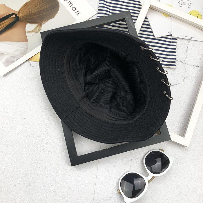 Hoop-Accent Bucket Hat Product Image