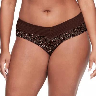 Warners® No Pinching, No Problems® Dig-Free Comfort Waist with Lace Microfiber Hipster 5609J Product Image