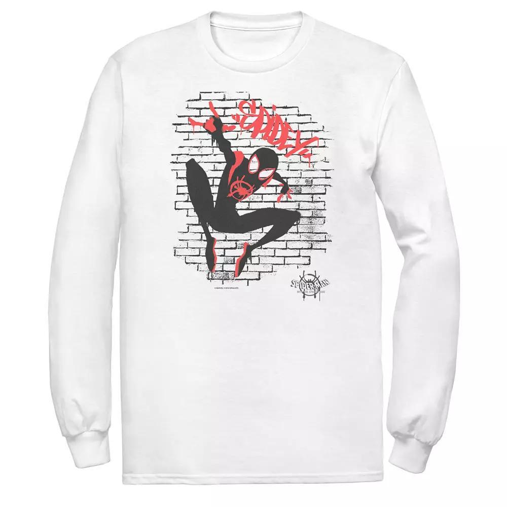Mens Marvel Spiderverse Spider-Man Graffiti Tee Product Image