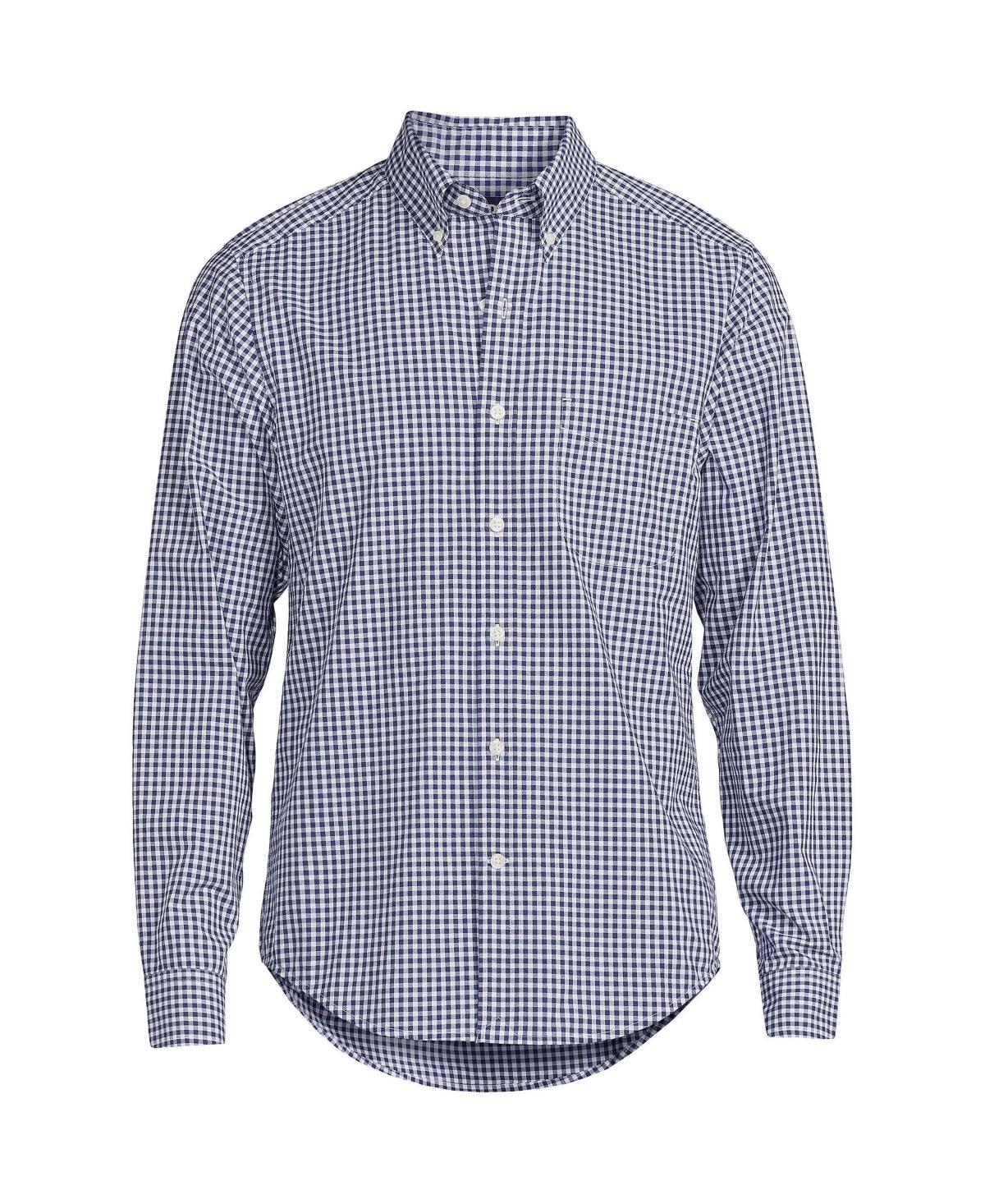 Mens Lands End Traditional-Fit Essential Lightweight Poplin Shirt Product Image