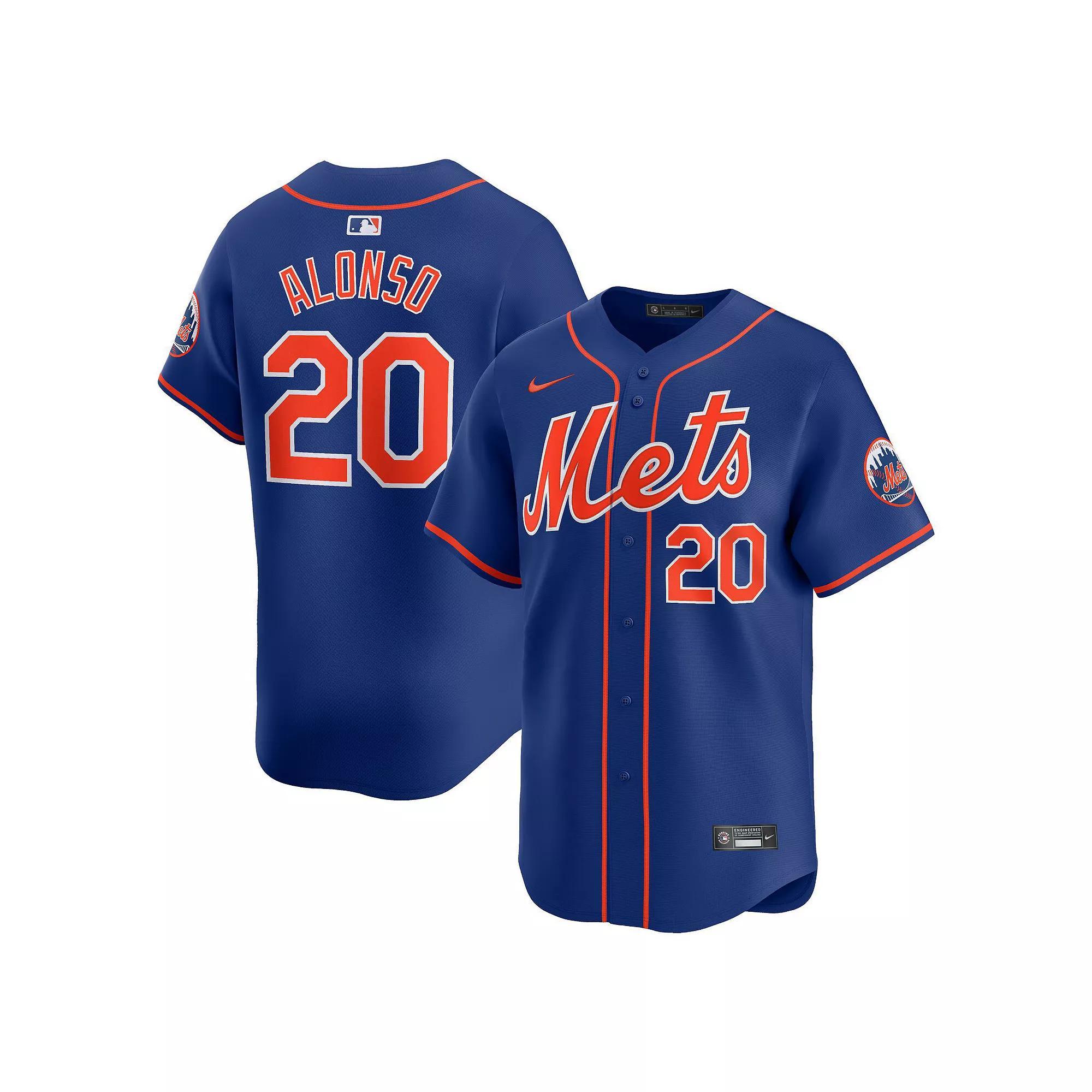 Men's Nike Pete Alonso Royal New York Mets Alternate Limited Player Jersey, Size: Medium, Blue Product Image