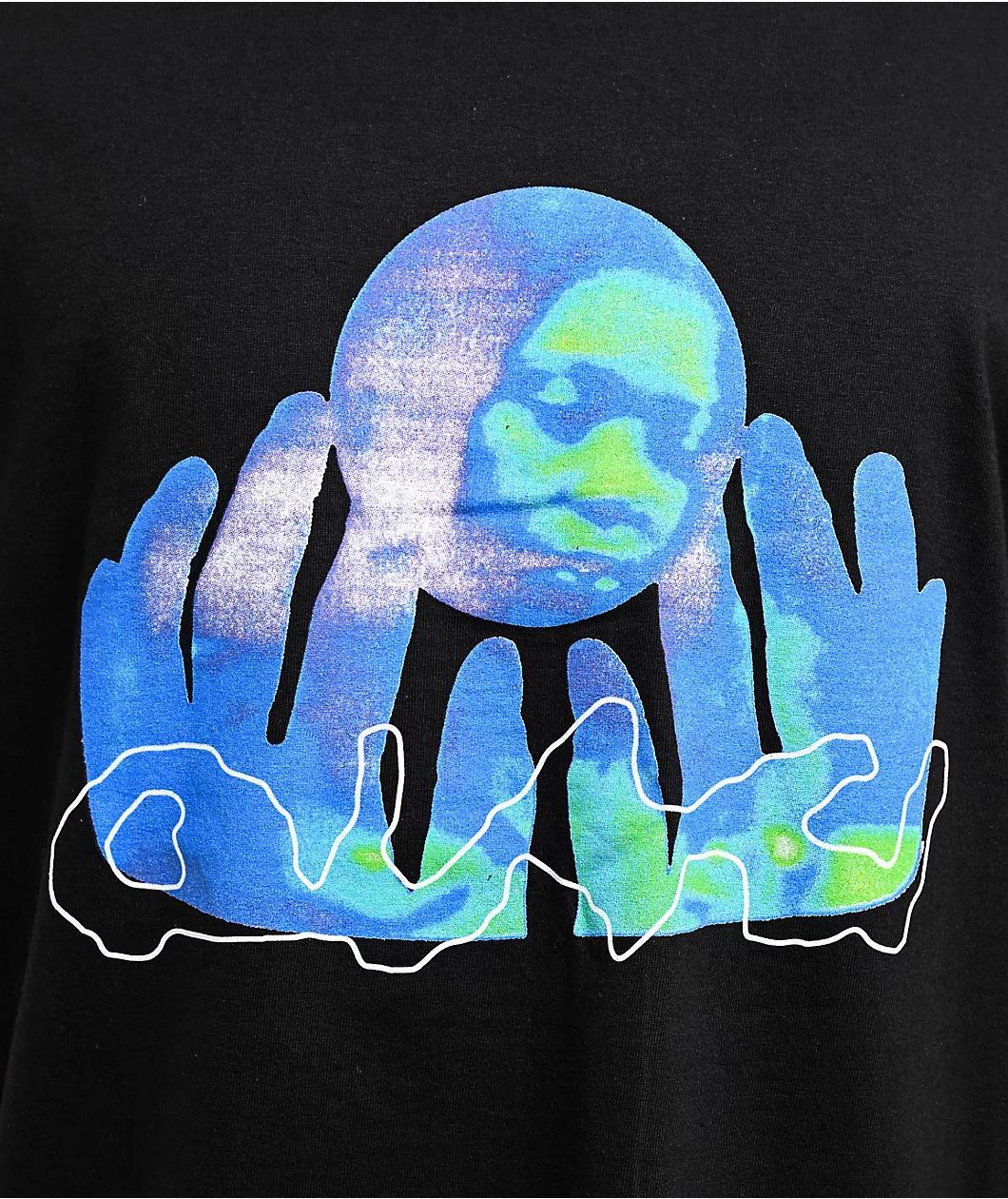 Quasi Bubble Black T-Shirt Product Image