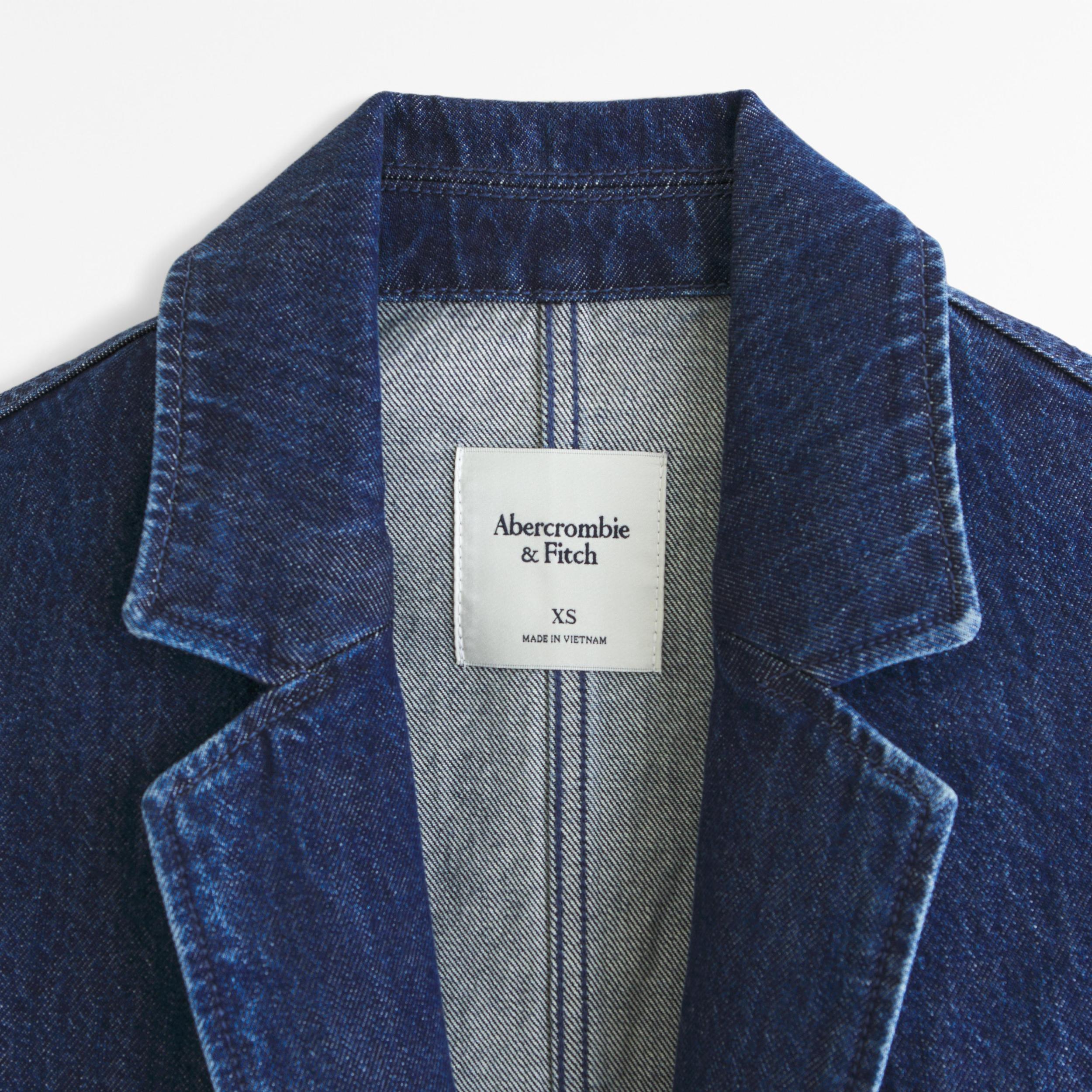 Classic Denim Blazer Product Image