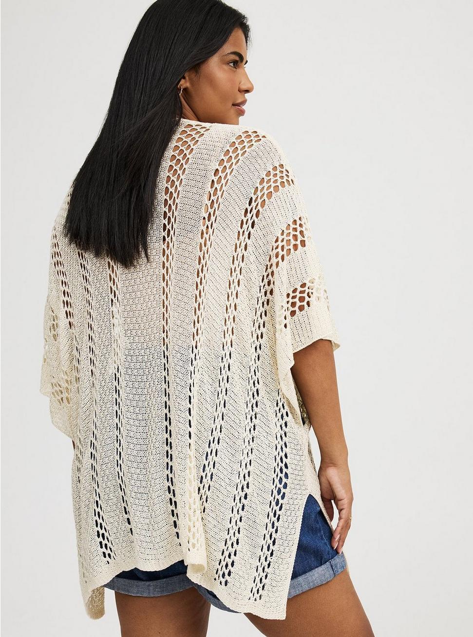 Open Knit Ruana Product Image
