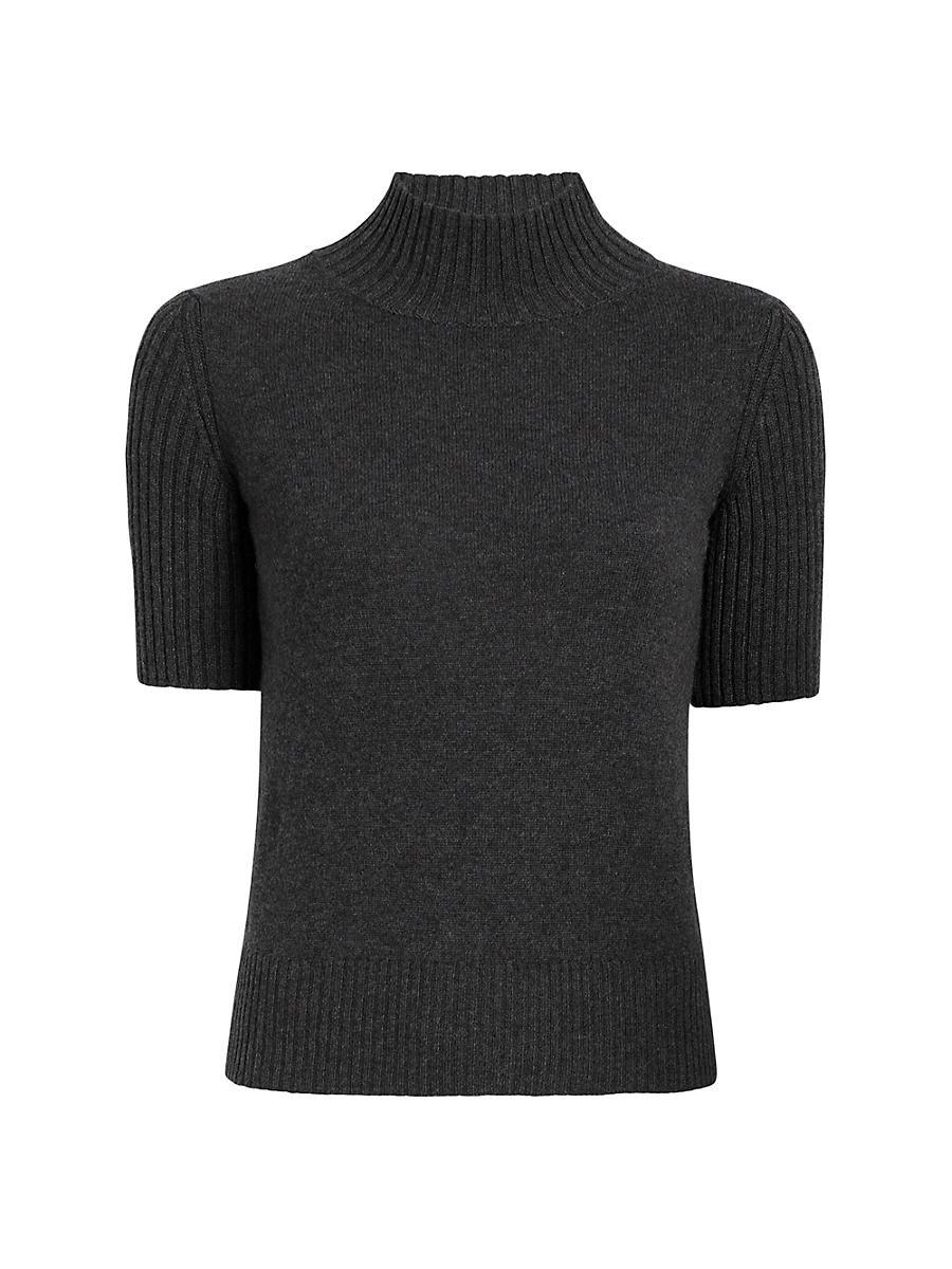 Womens Cecil Cashmere Short-Sleeve Sweater Product Image