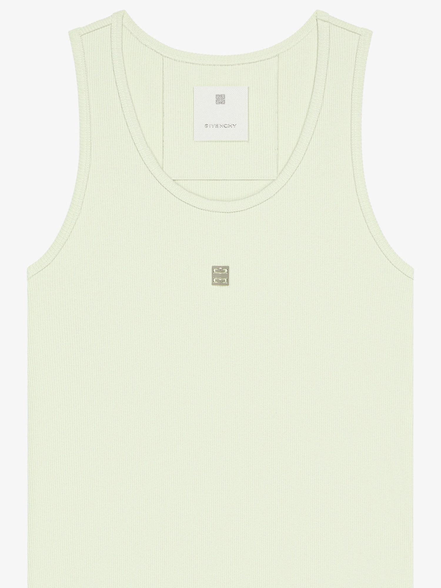 Tank dress in cotton with 4G detail Product Image