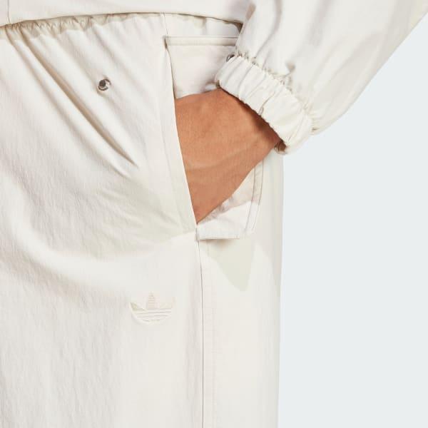 adidas Premium Essentials Utility Parachute Pants Alumina 34 Mens Product Image