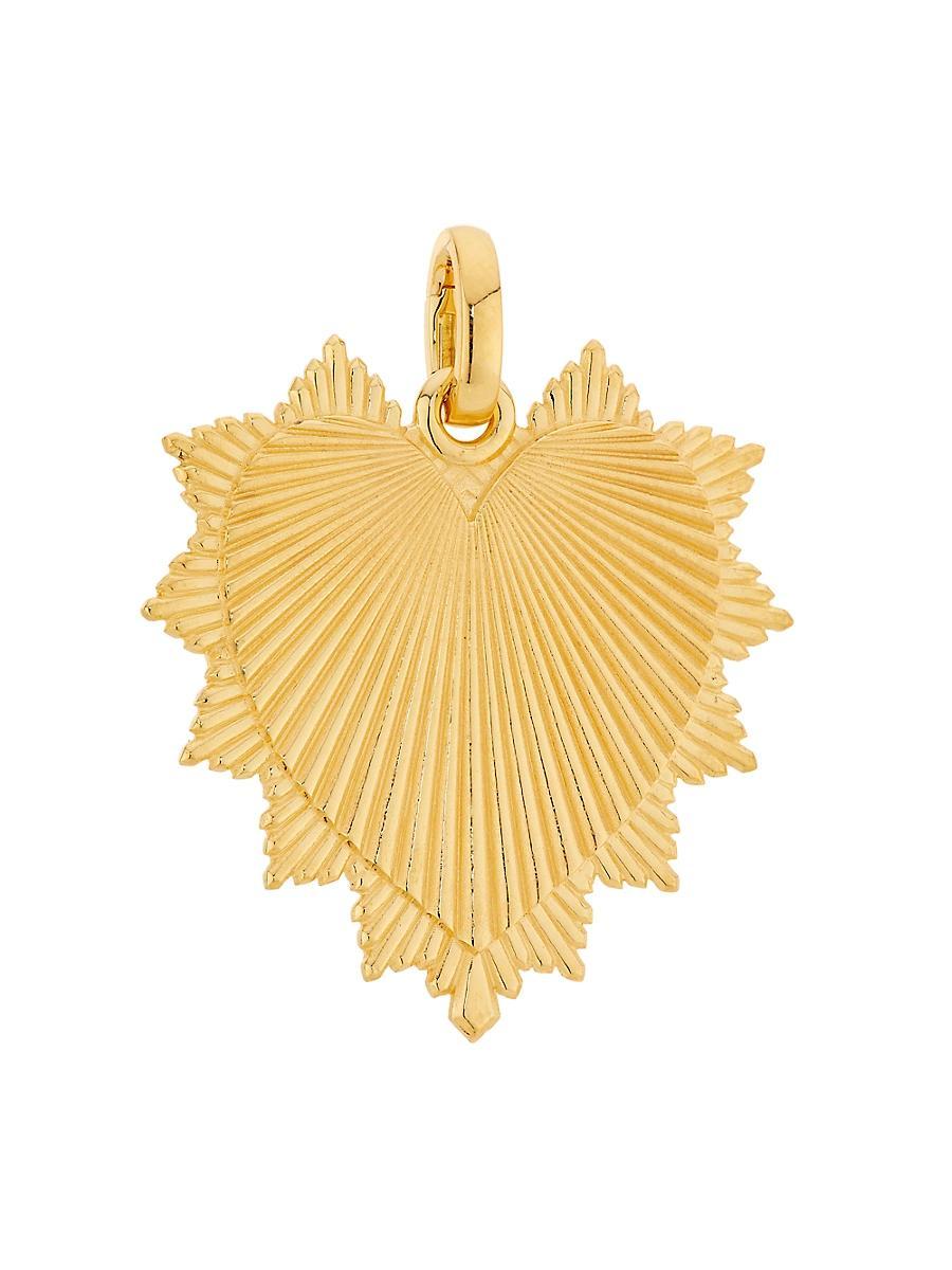 Womens True Love 18K Yellow Gold Oversized Medallion Product Image