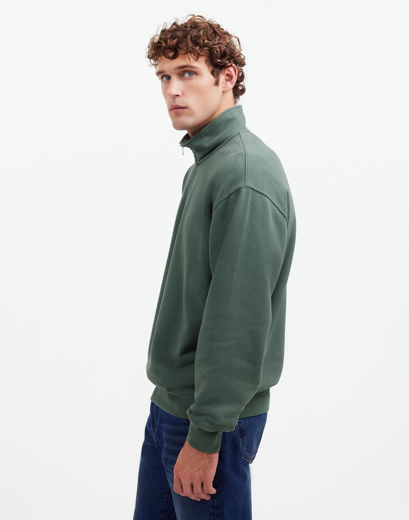 The McCarren Midweight Quarter Zip Sweatshirt Product Image