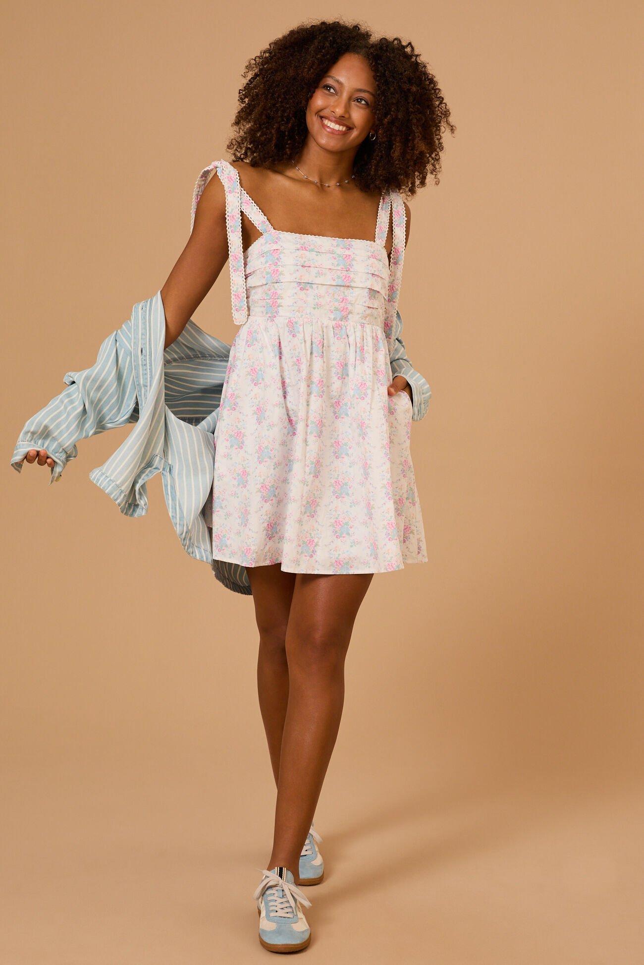 Mandi Floral Mini Dress Product Image