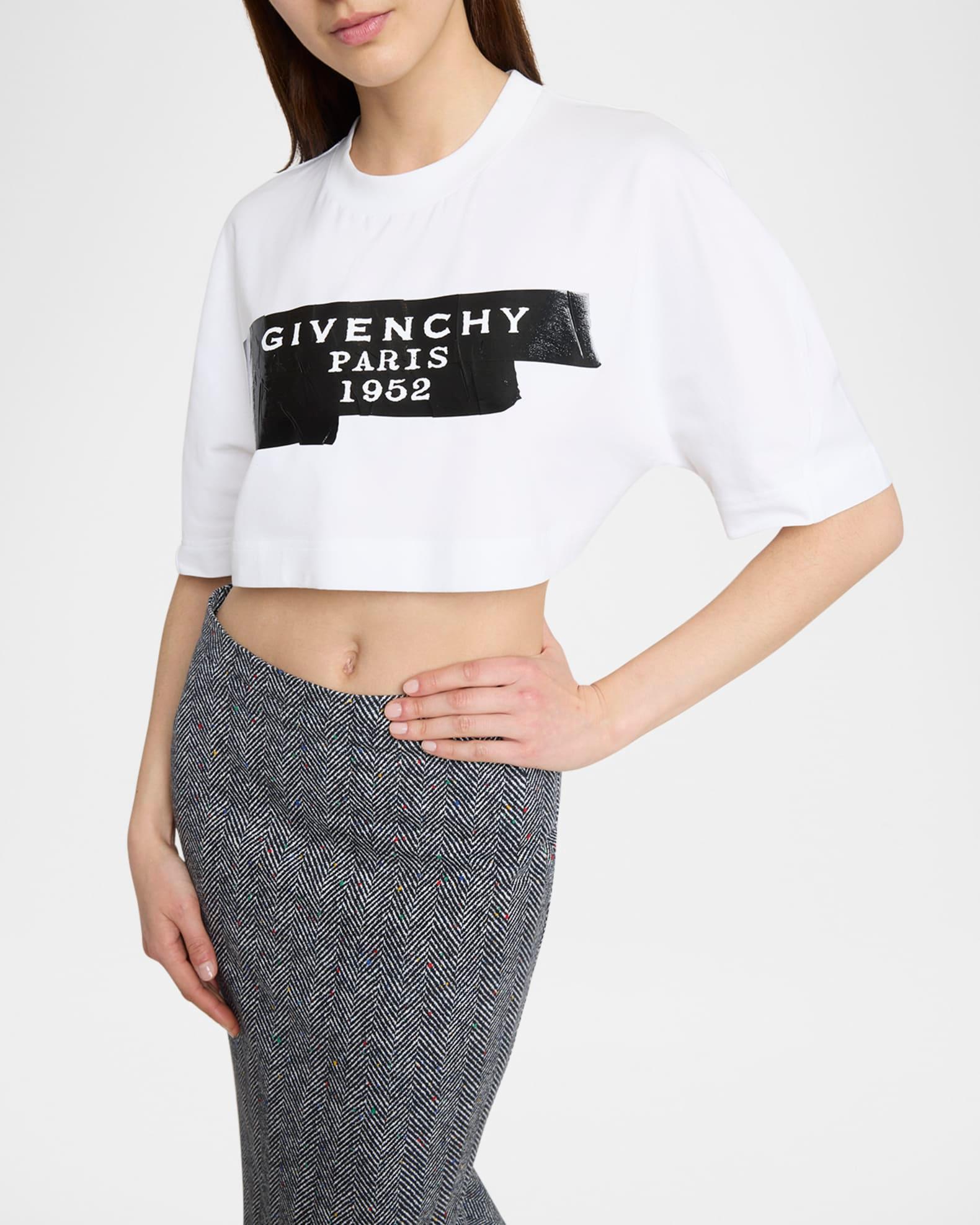 Logo Tape Cropped Cocoon Tee Product Image