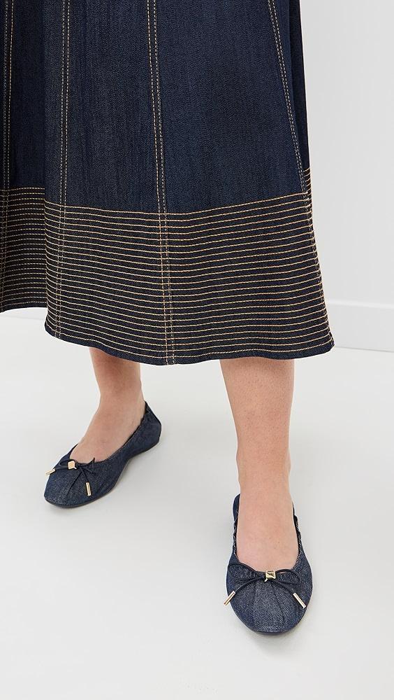 FERRAGAMO Joelle Denim Flats | Shopbop Product Image