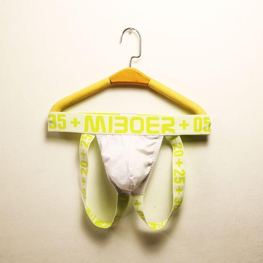 Lettering Cutout Briefs Product Image