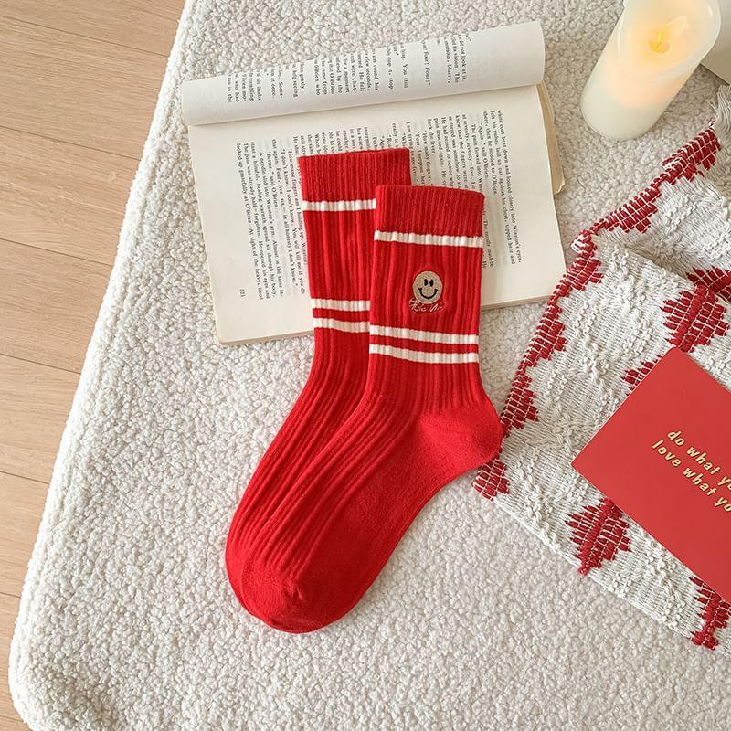 Striped Short Socks Product Image