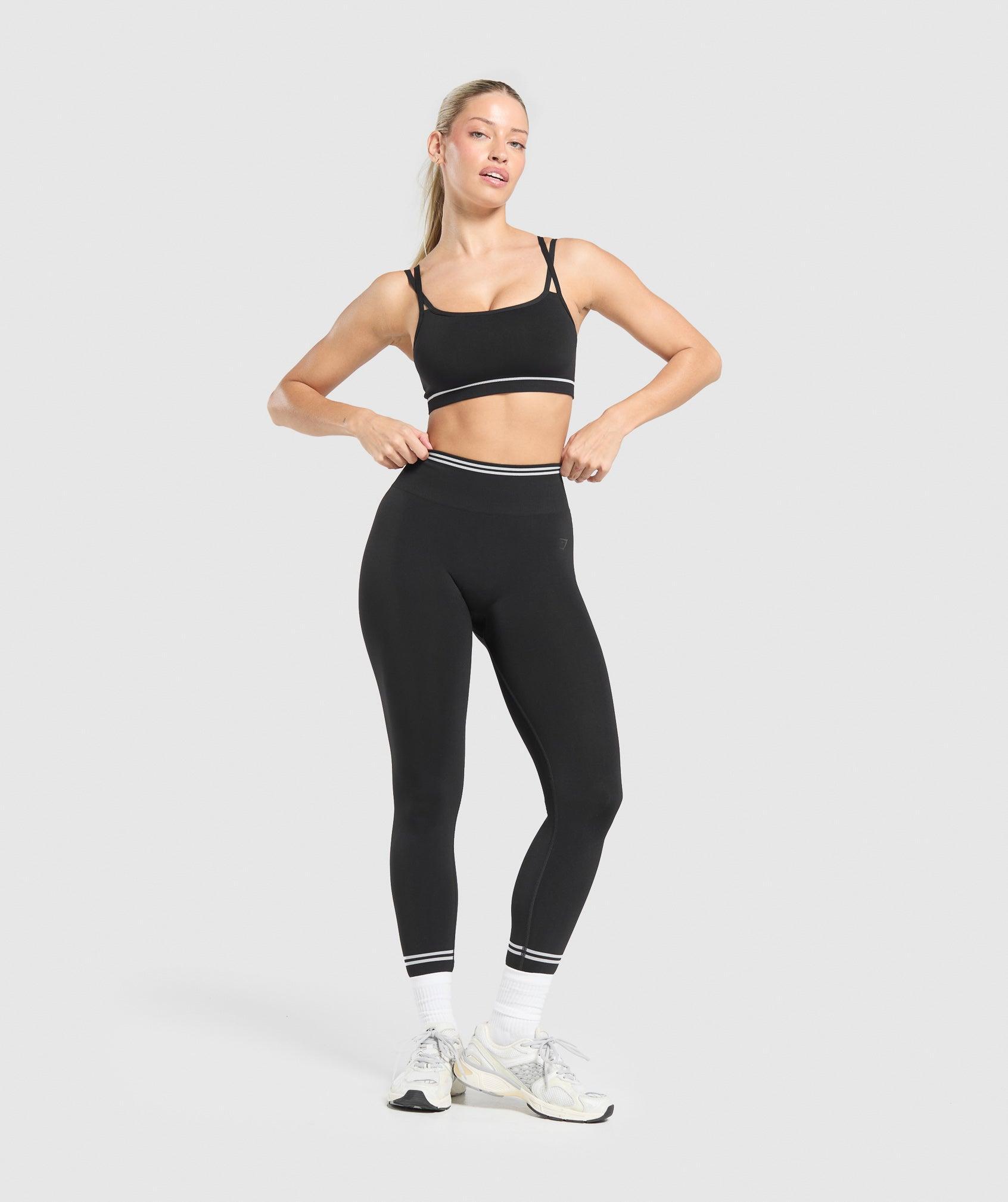 Contrast Seamless Sports Bra Product Image