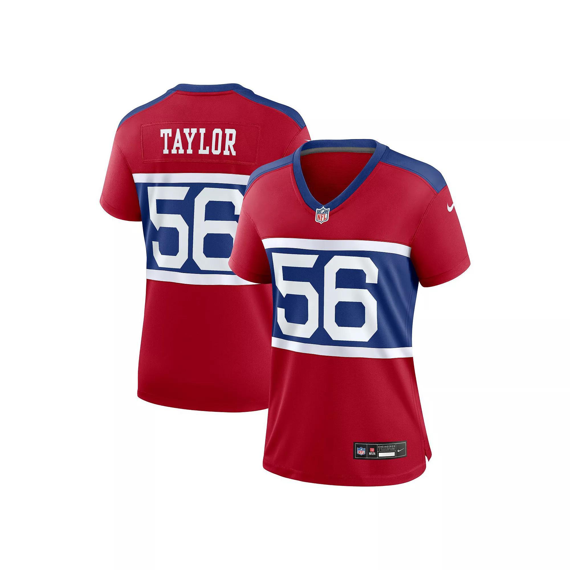 Womens Nike Lawrence Taylor Century New York Giants Alternate Retired Player Game Jersey Product Image