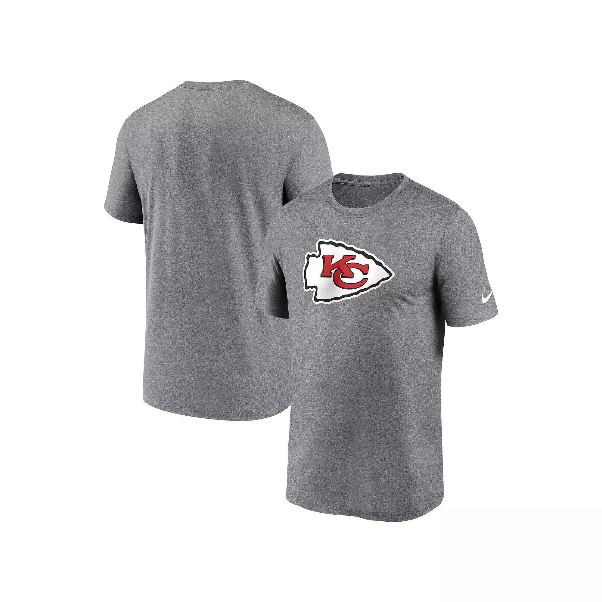 Mens Nike Heather Charcoal Kansas City Chiefs Product Image