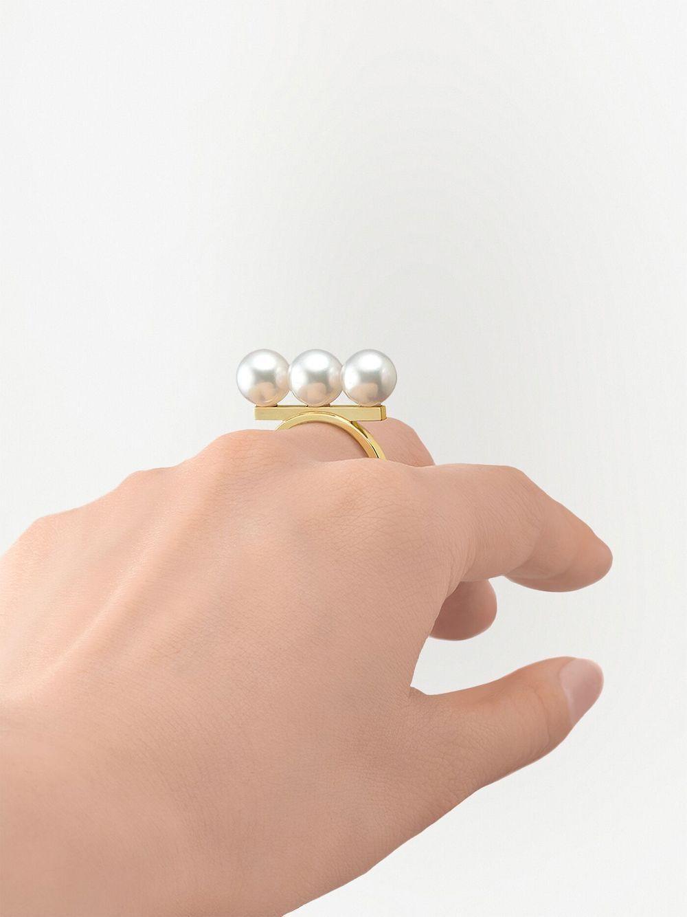 18kt yellow gold Collection Line Balance Neo ring Product Image