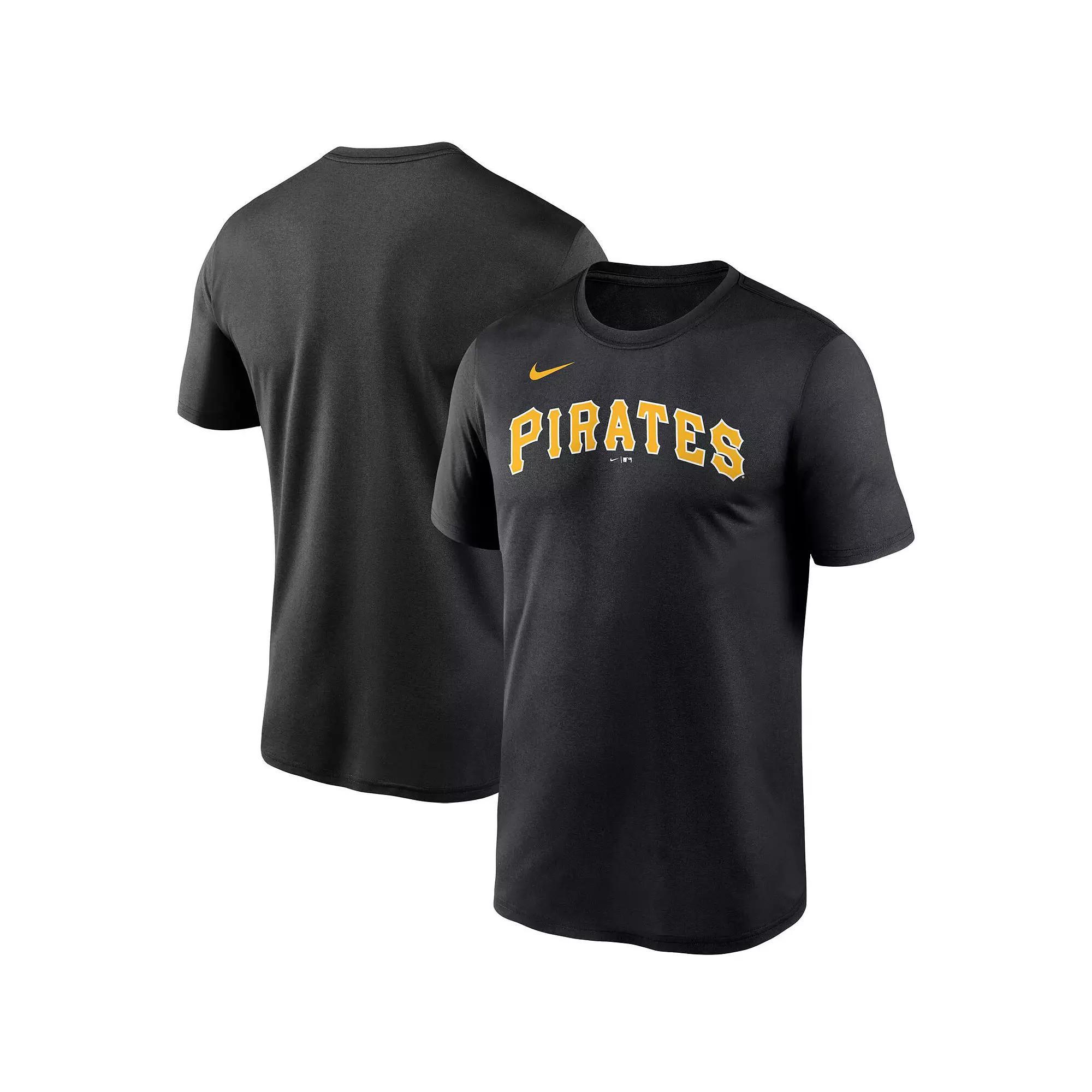 Mens Nike Pittsburgh Pirates Wordmark Legend Performance T-Shirt Product Image