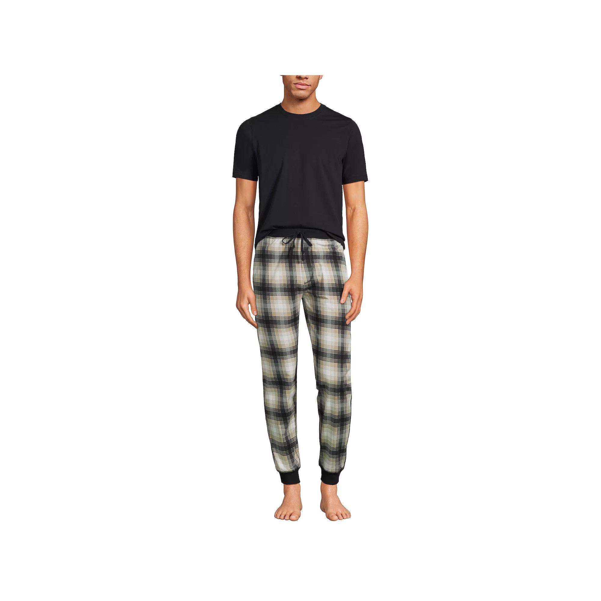 Mens Lands End Jersey Pajama Sleep Set Product Image