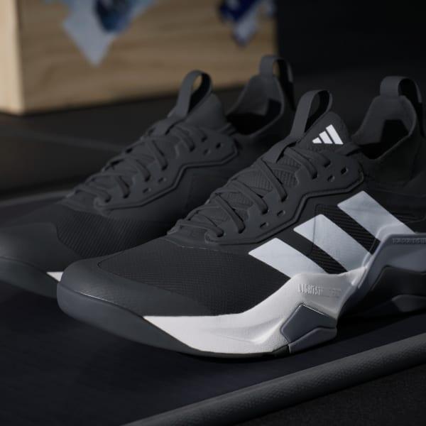 adidas Rapidmove ADV 2 HIIT training shoes Halo Silver 8 Mens Product Image