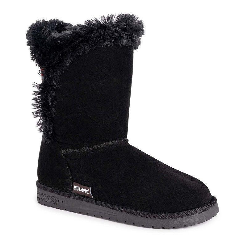 MUK LUKS Carey Boots Red) Women's Shoes Product Image