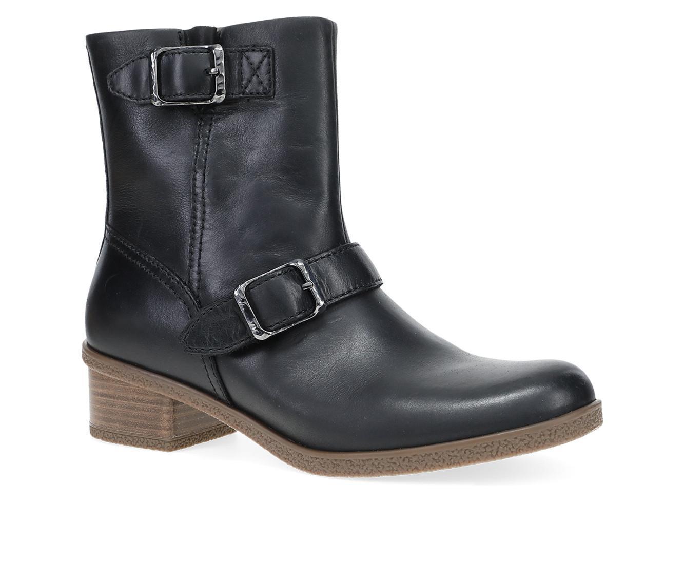 Women's Dansko Delphine Waterproof Moto Booties Product Image