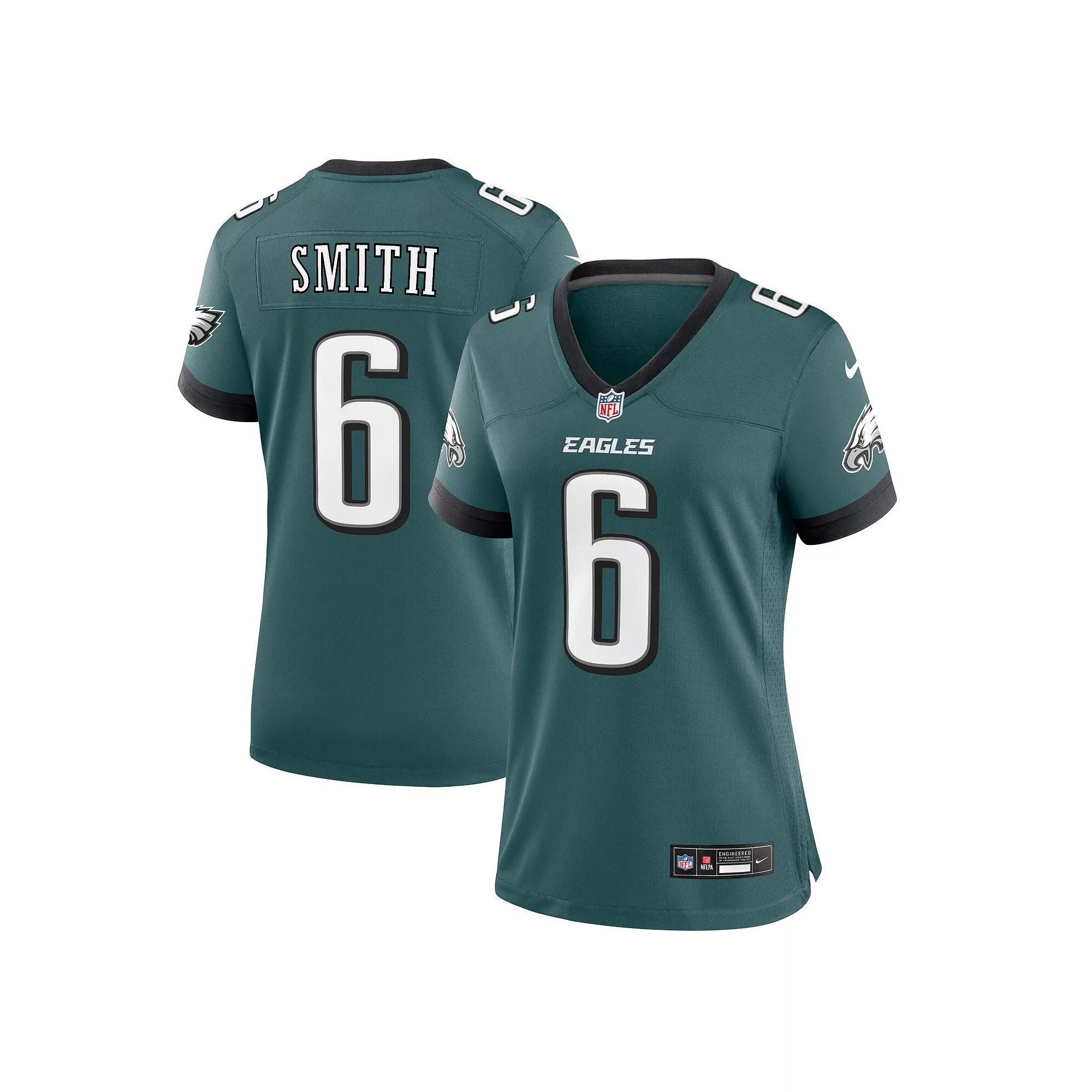 Women's Nike DeVonta Smith Midnight Green Philadelphia Eagles Team Game Jersey, Size: Large Product Image