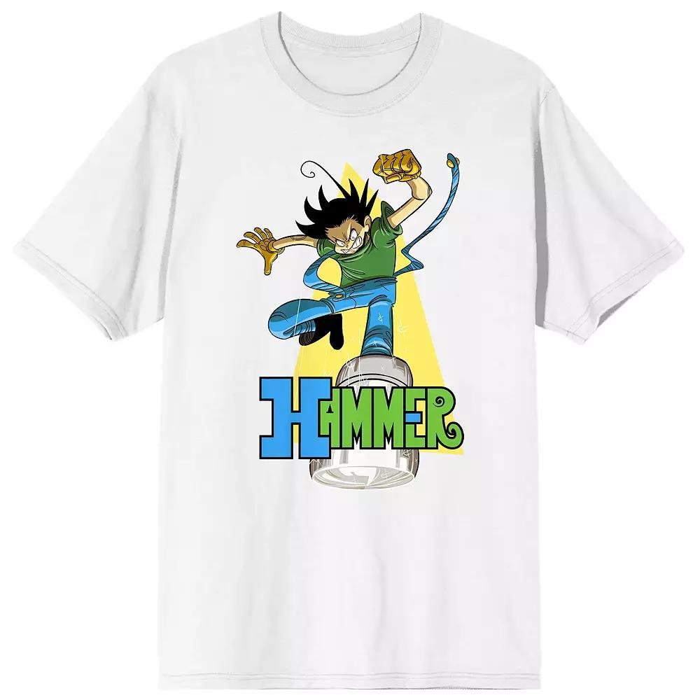 Men's Hammer Stud Hammer Feet Graphic Tee, Size: Large 30, White Product Image
