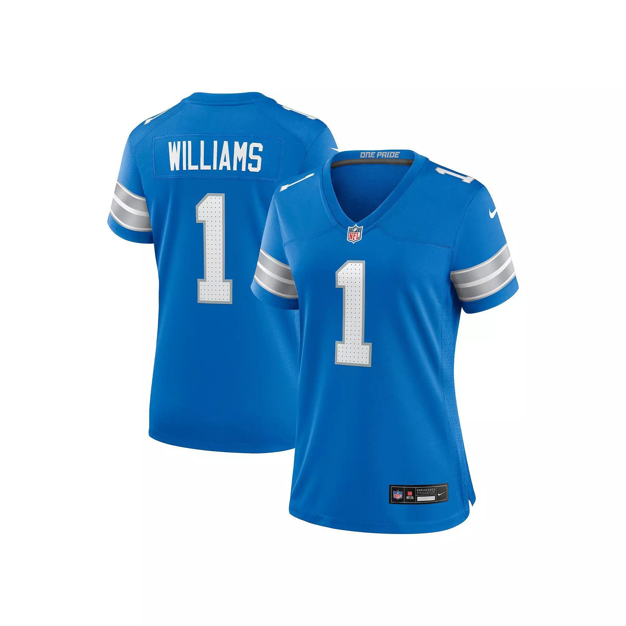 Womens Nike Jameson Williams Detroit Lions Game Player Jersey Product Image