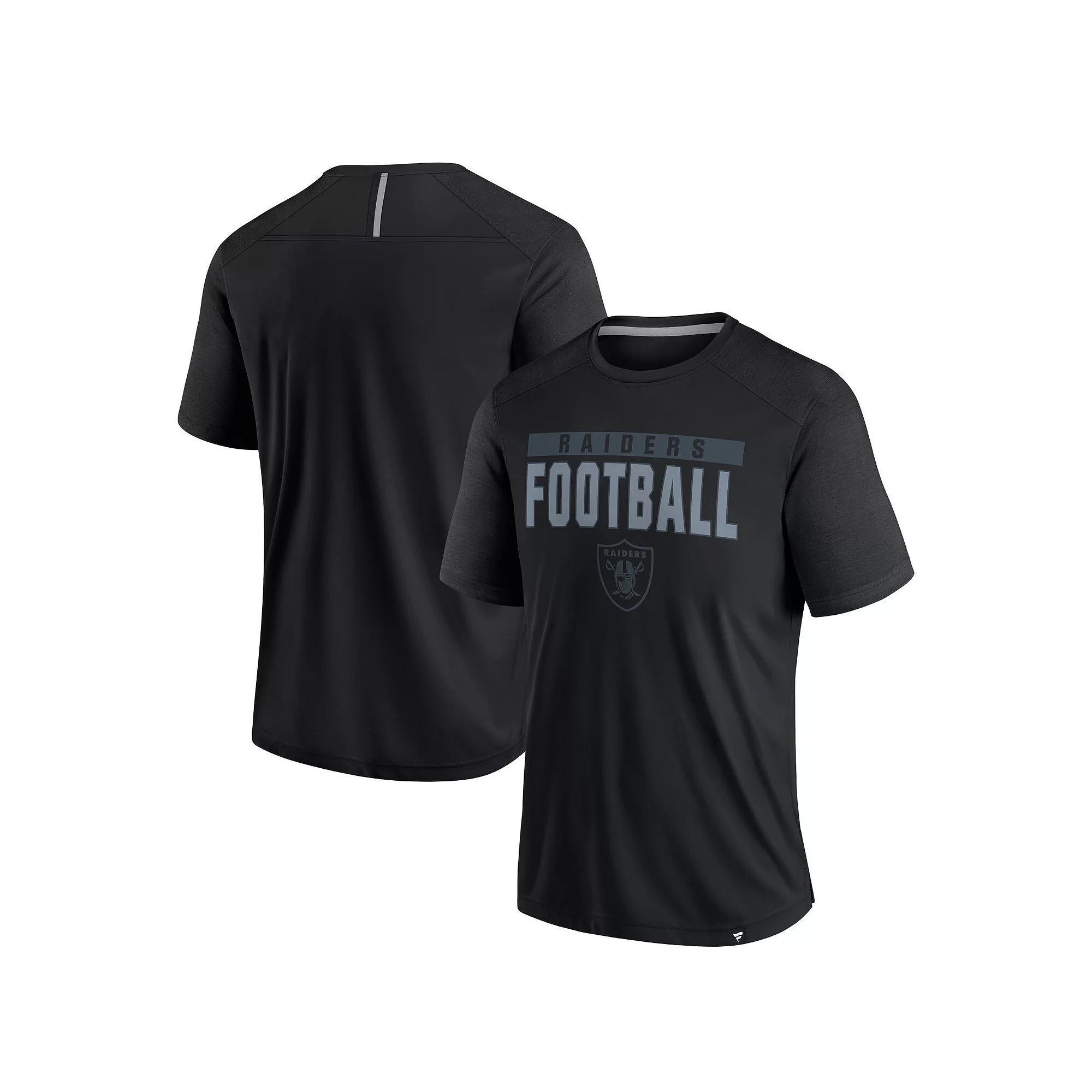 Men's Fanatics  Black Dallas Cowboys Defender Blackout T-Shirt, Size: Small Product Image