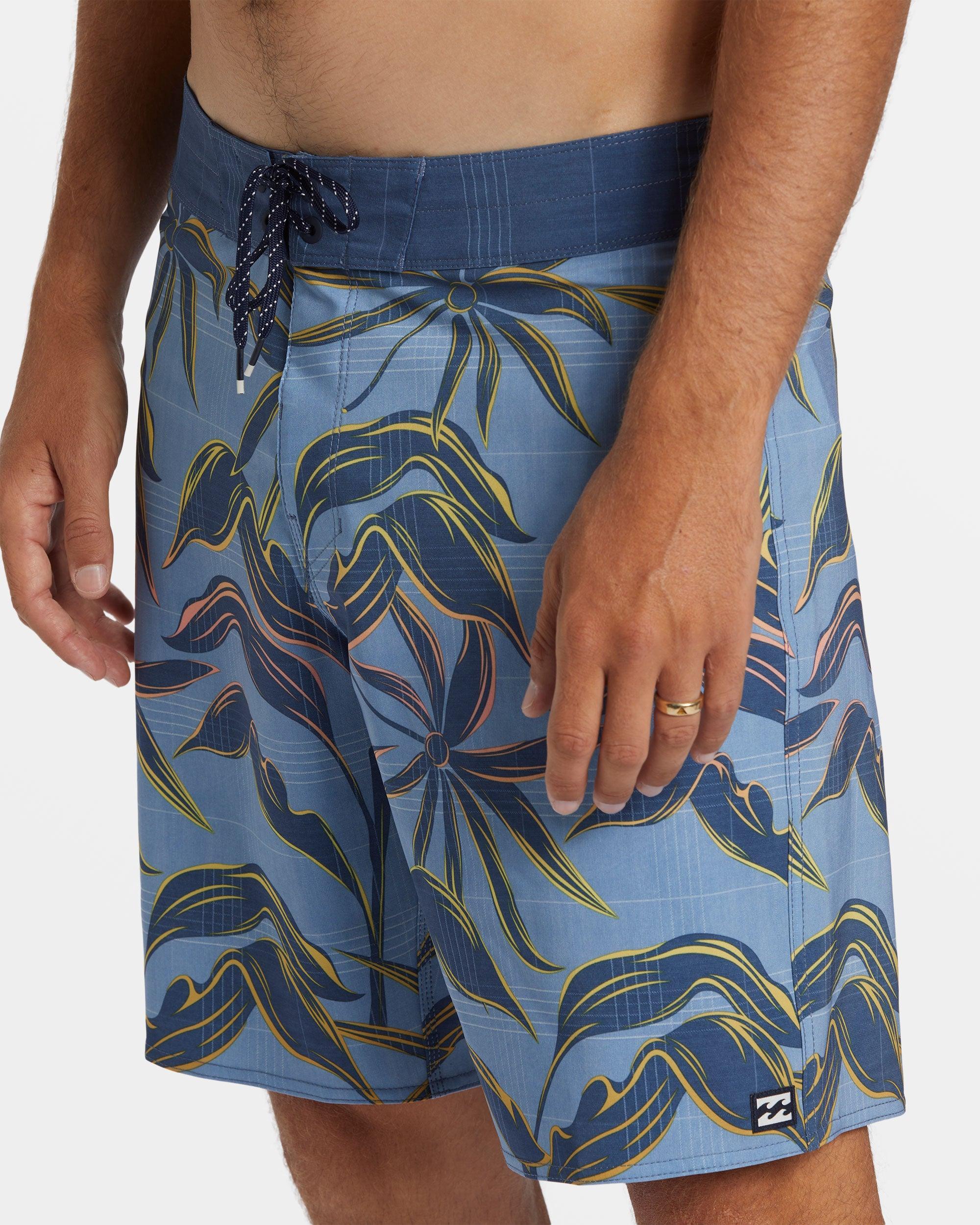 Sundays Pro 19" Boardshorts - Washed Blue Male Product Image