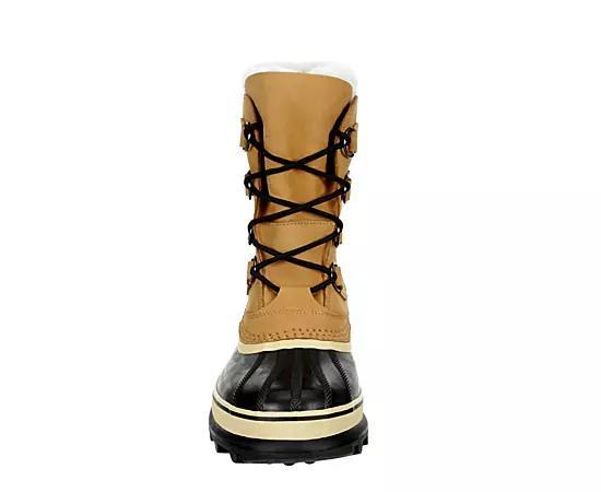 Sorel Mens Caribou Waterproof Nubuck Leather Cold-Weather Boots Product Image