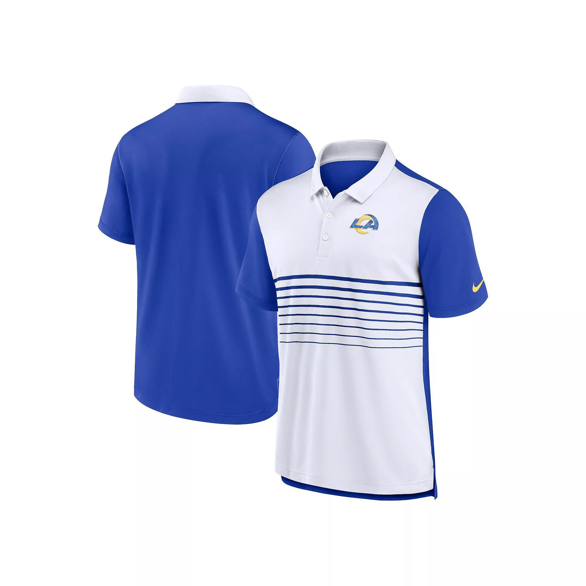 Mens Nike /White New Orleans Saints Fashion Performance Polo Product Image