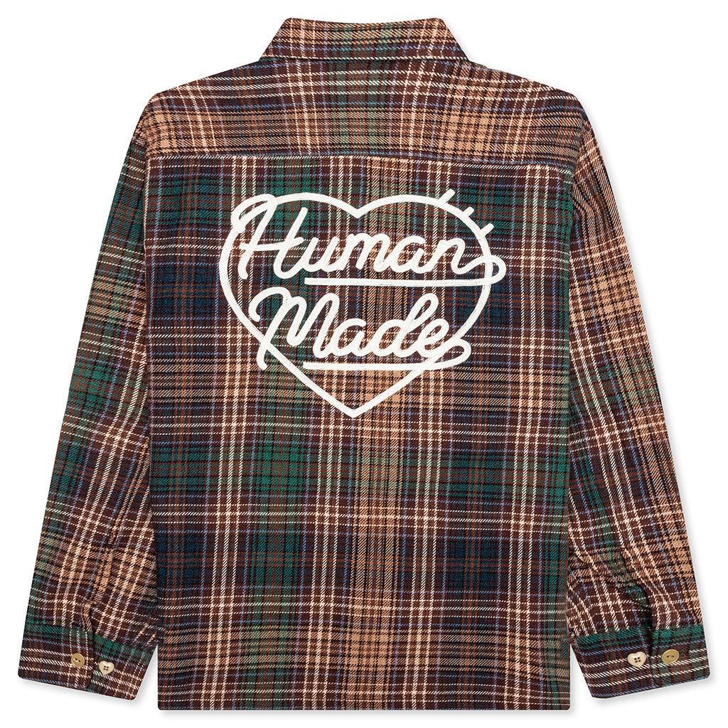 Check Shirt - Brown Male Product Image