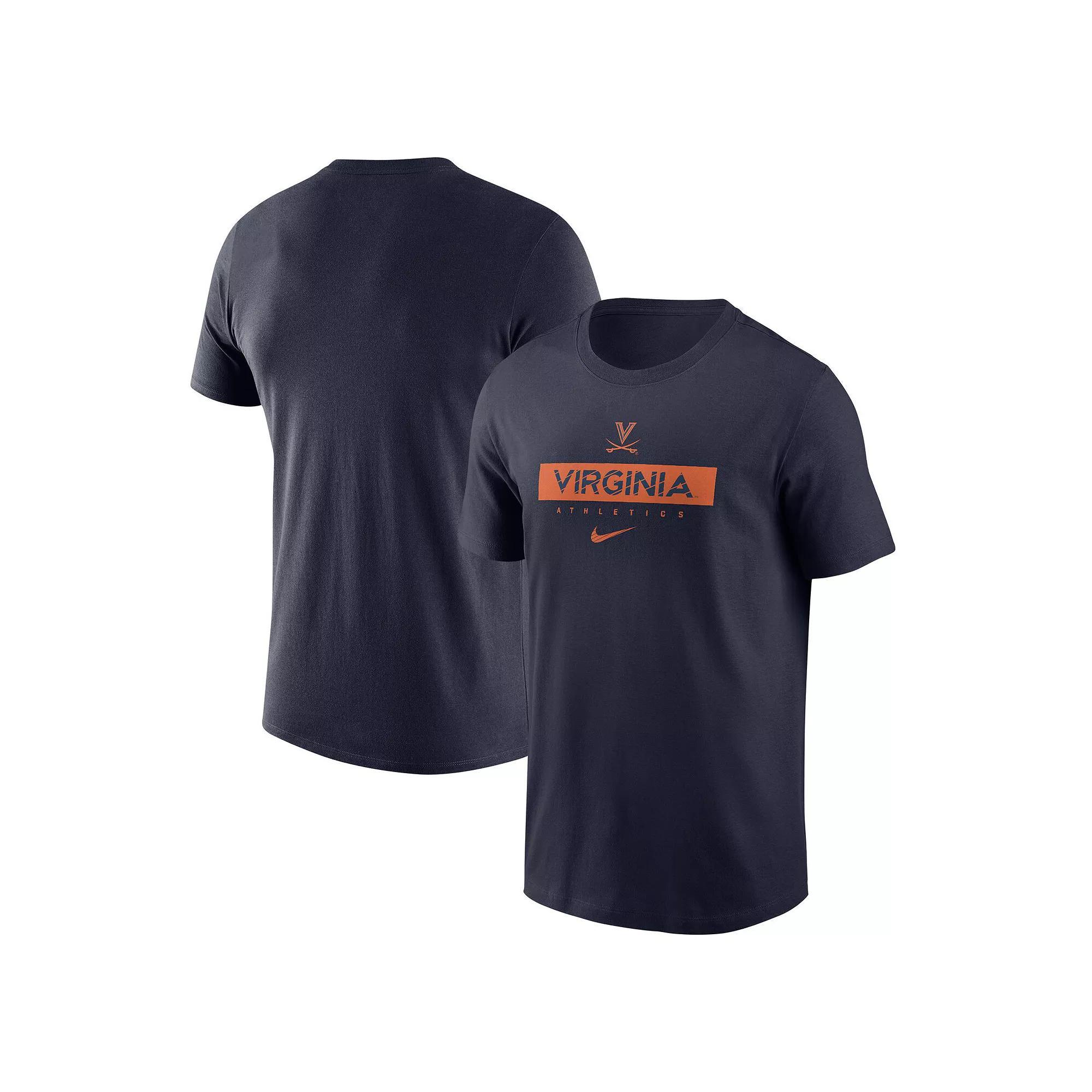 Men's Nike Navy Virginia Cavaliers 2024 Sideline Performance T-Shirt, Size: XL, Blue Product Image