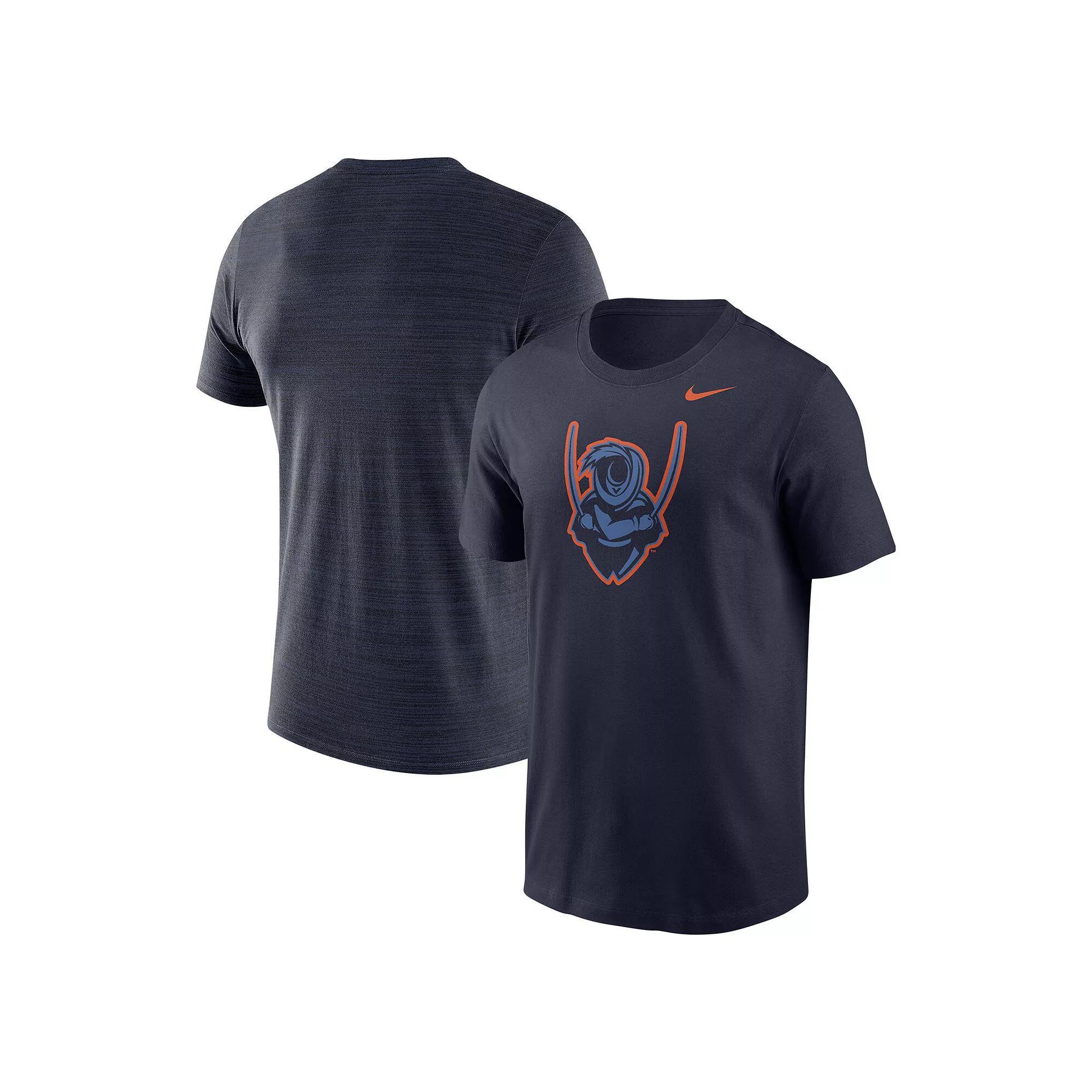 Men's Nike Navy Virginia Cavaliers Mascot Legend T-Shirt, Size: Medium, Blue Product Image
