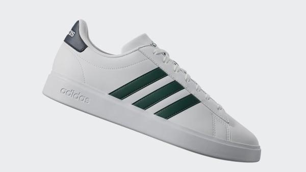 adidas Grand Court Shoes Halo Silver 13 Mens Product Image