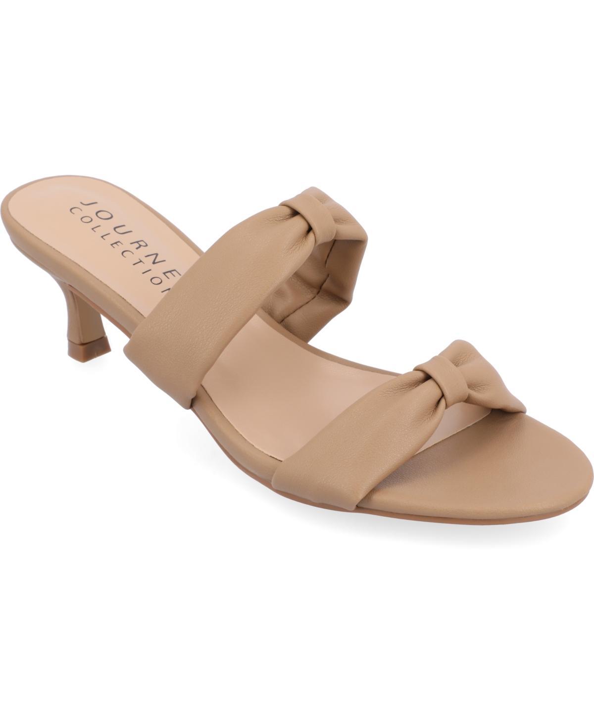 Journee Dyllan Women's Dressy Pumps, Size: 9.5, Beige Product Image