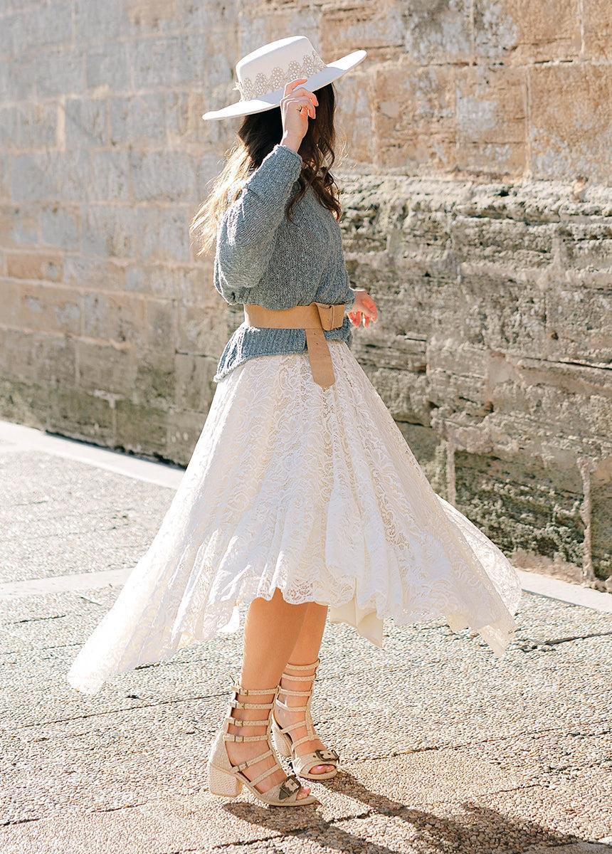 Selah Sweater in Whisper Blue Female Product Image