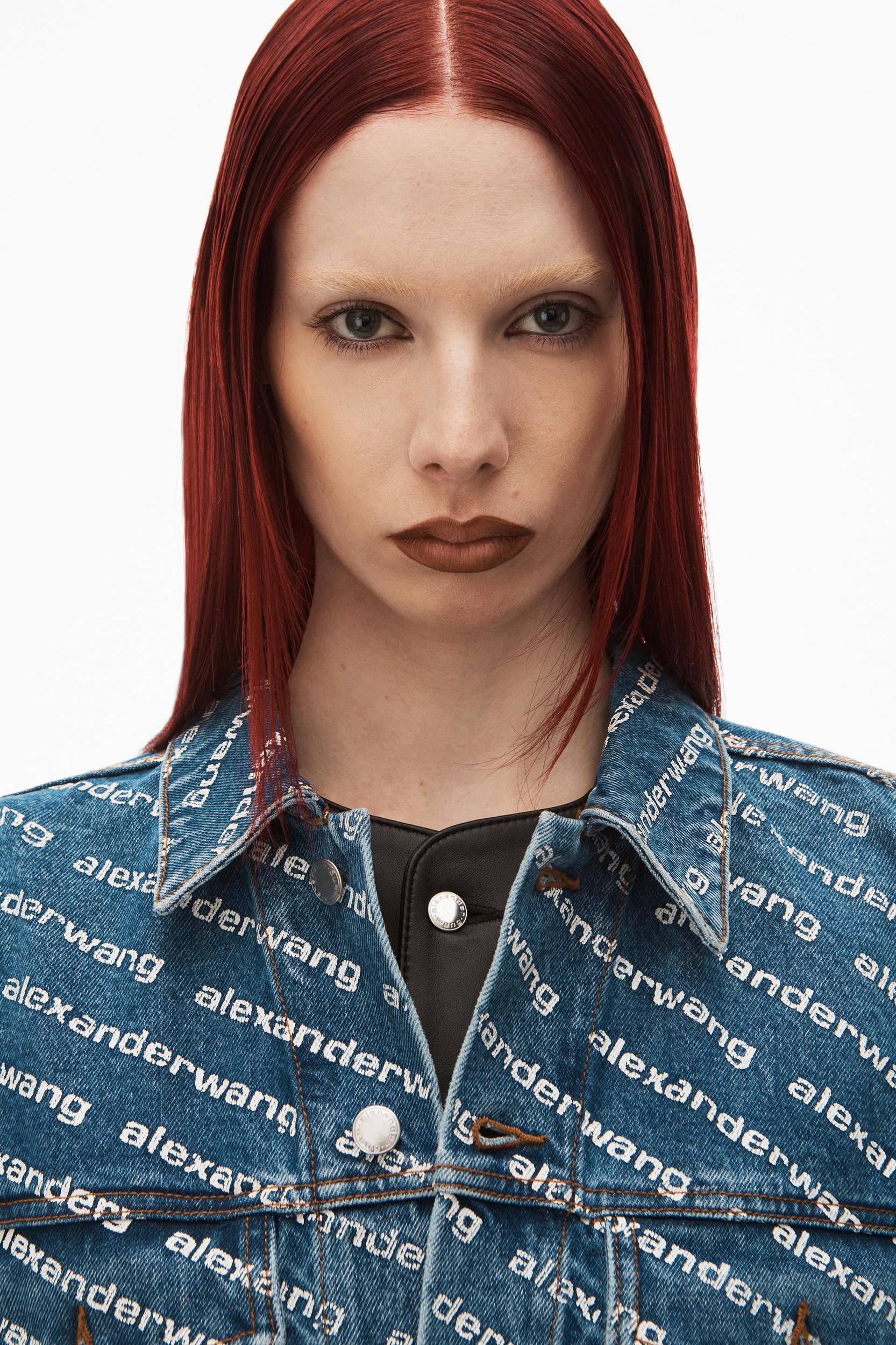 Game Logo Jacket In Denim Product Image