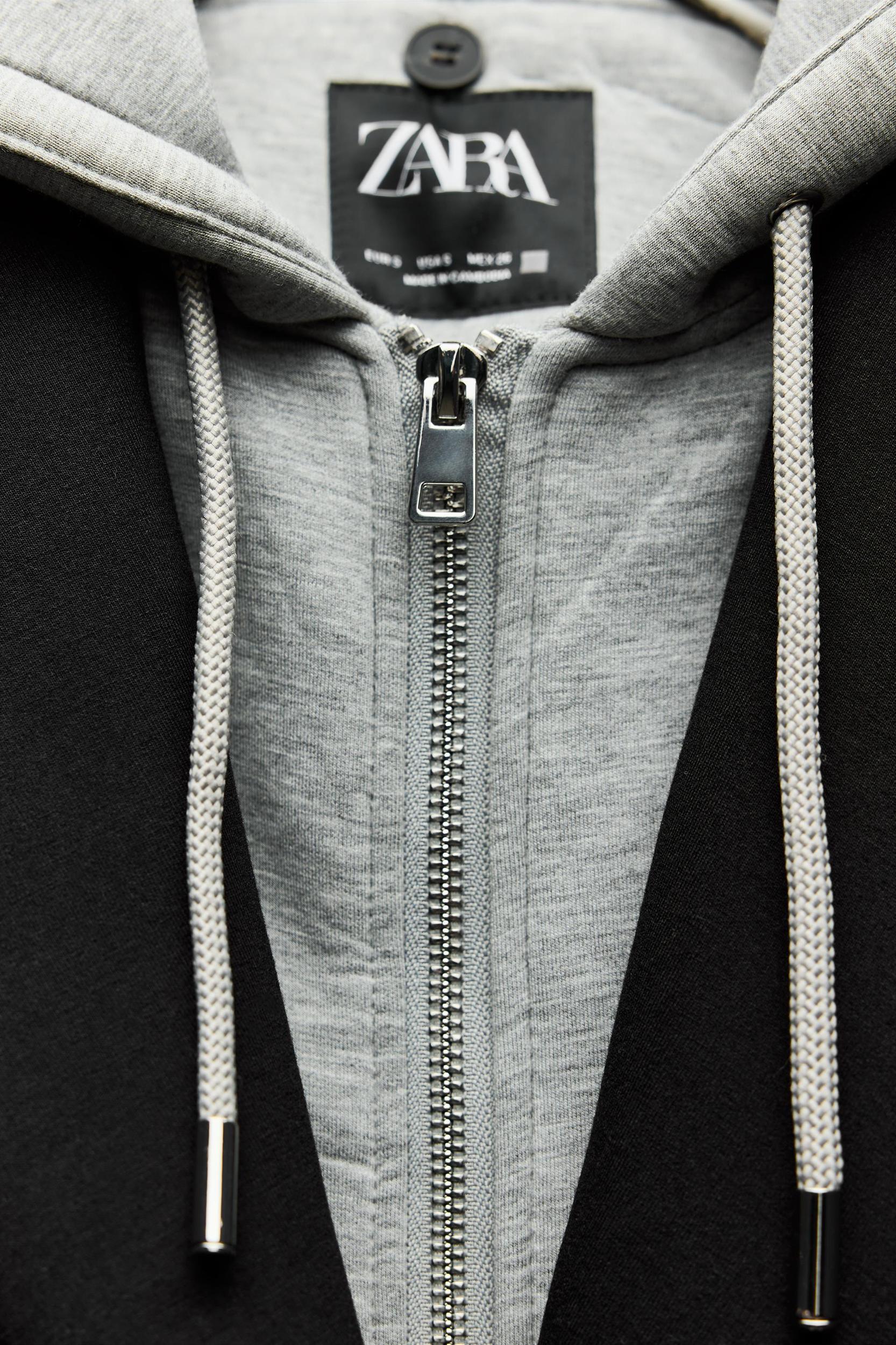 HOODED COMBINATION COAT Product Image