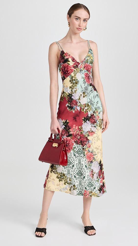 alice + olivia Kiro V Neck Slip Dress | Shopbop Product Image