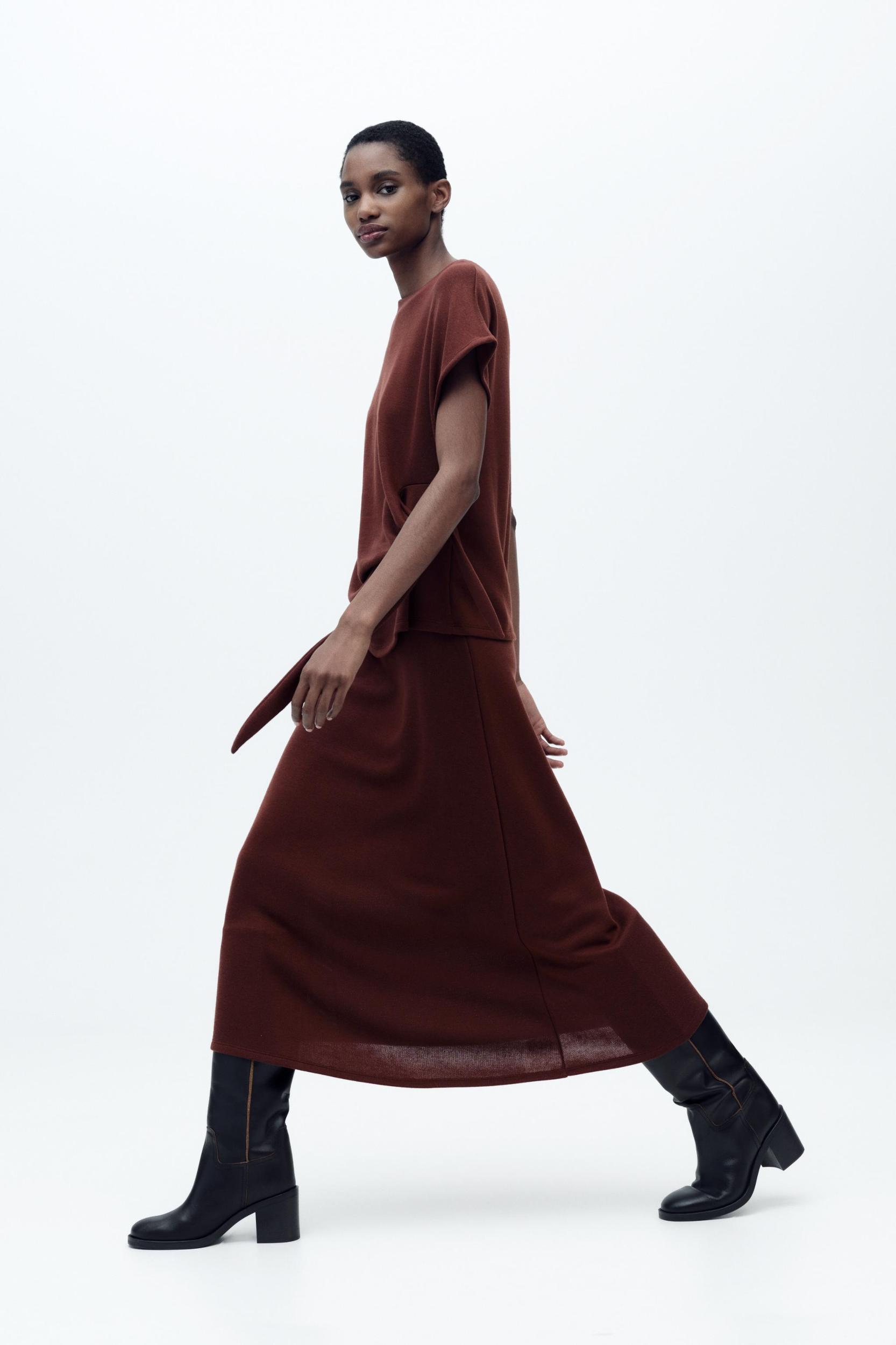 SOFT MIDI SKIRT Product Image