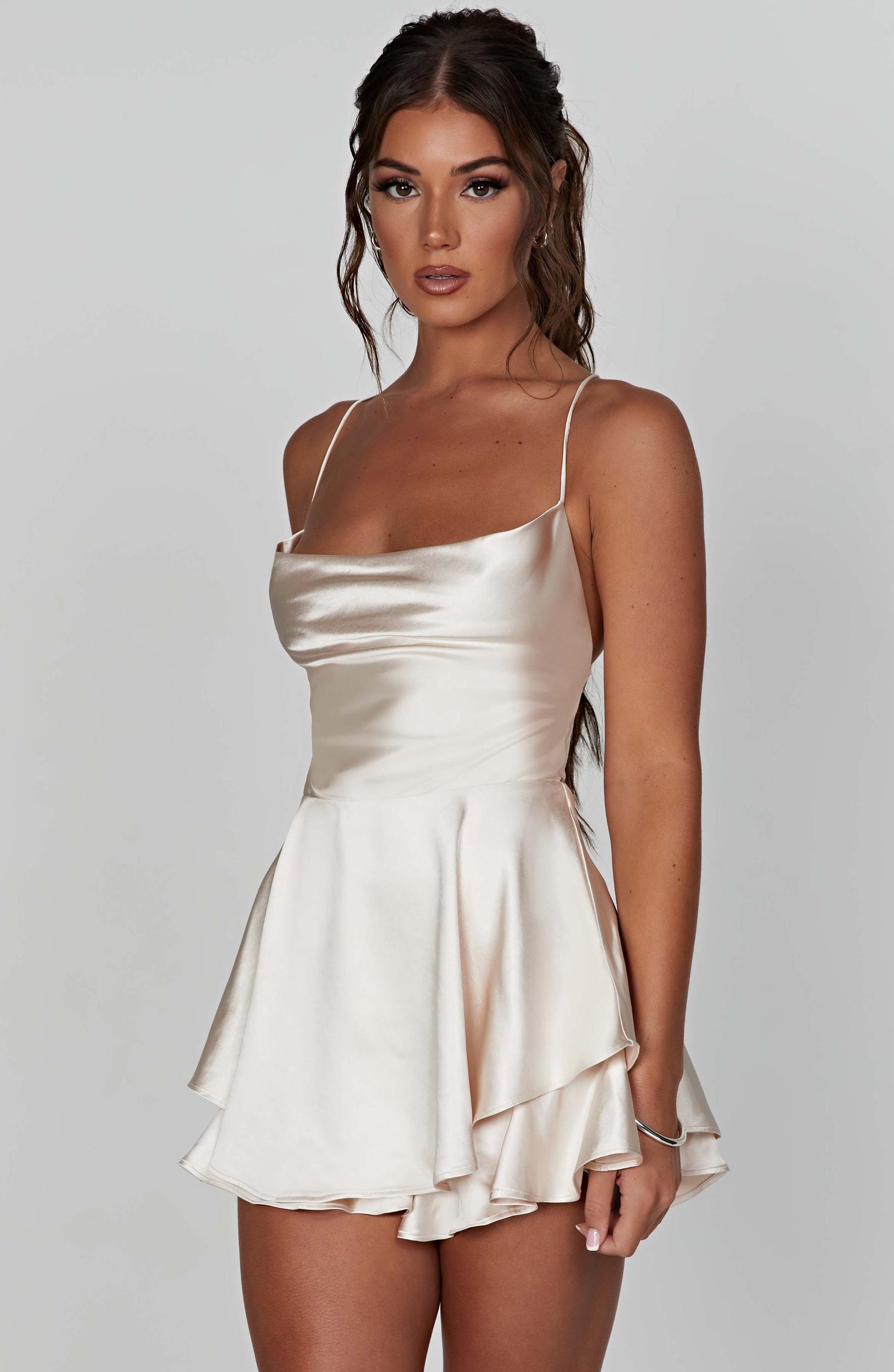Florence Playsuit - Champagne Product Image