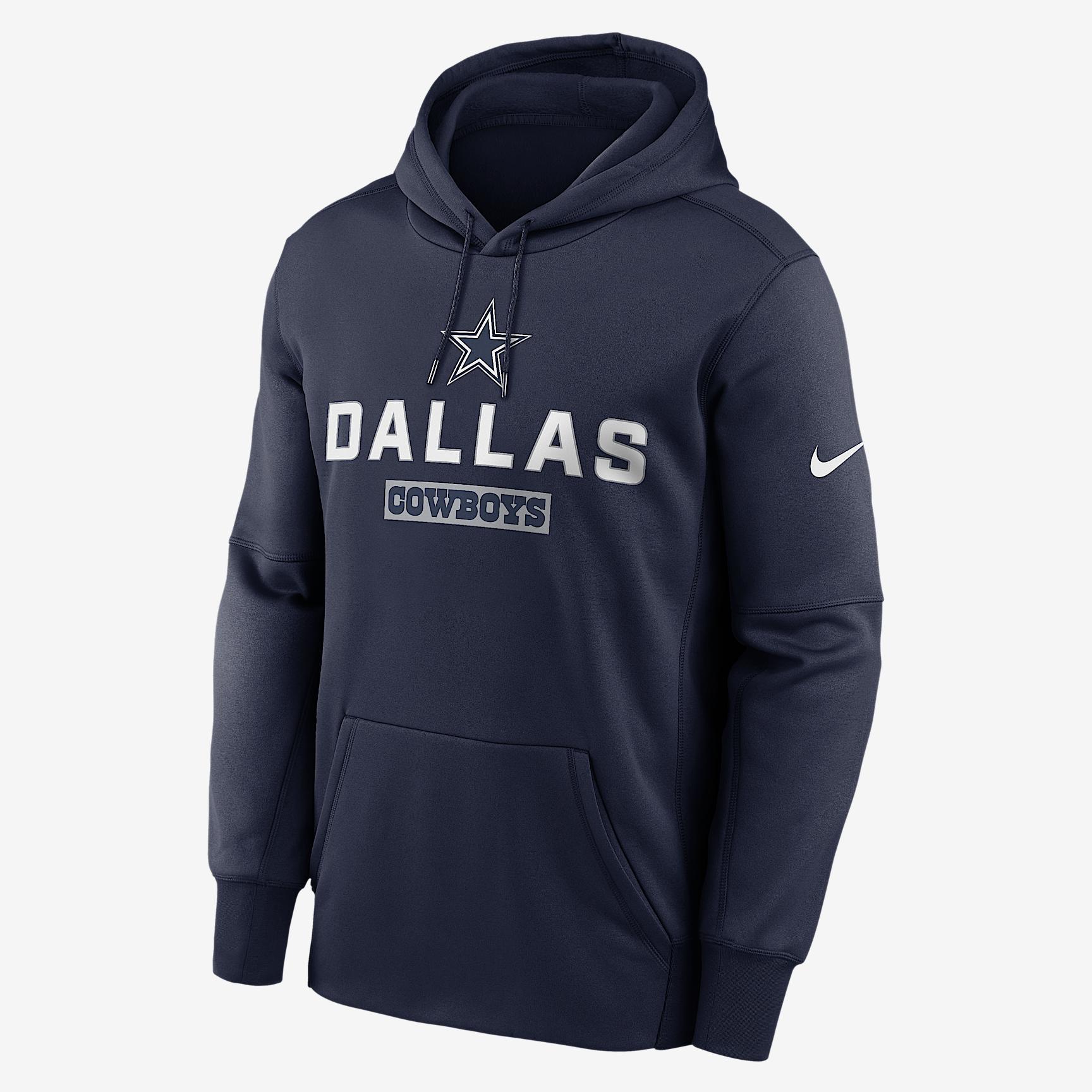 Michigan State Team Stacked Men’s Nike Therma College Pullover Hoodie Product Image