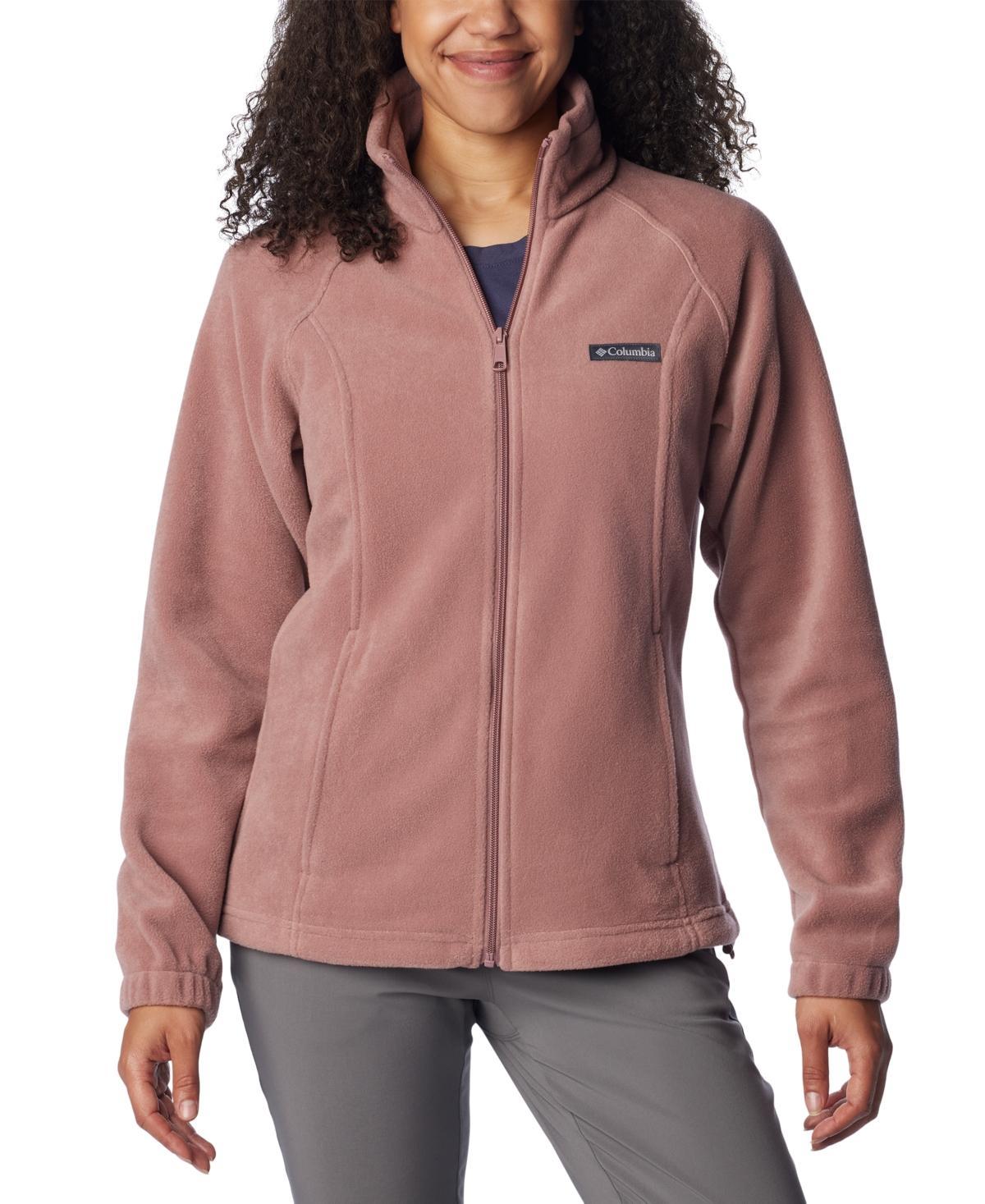 Womens Columbia Benton Springs Zip-Front Fleece Jacket Columbia Blue Product Image