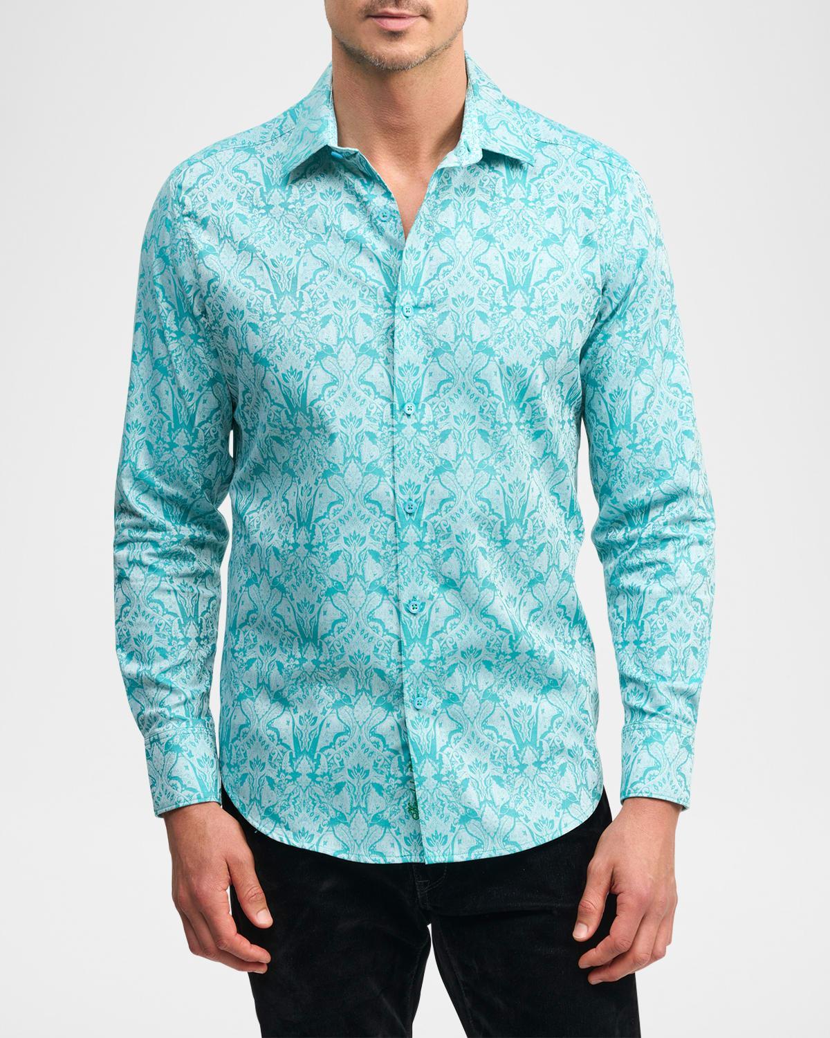 Mens Highland 6 Cotton Stretch Sport Shirt Product Image