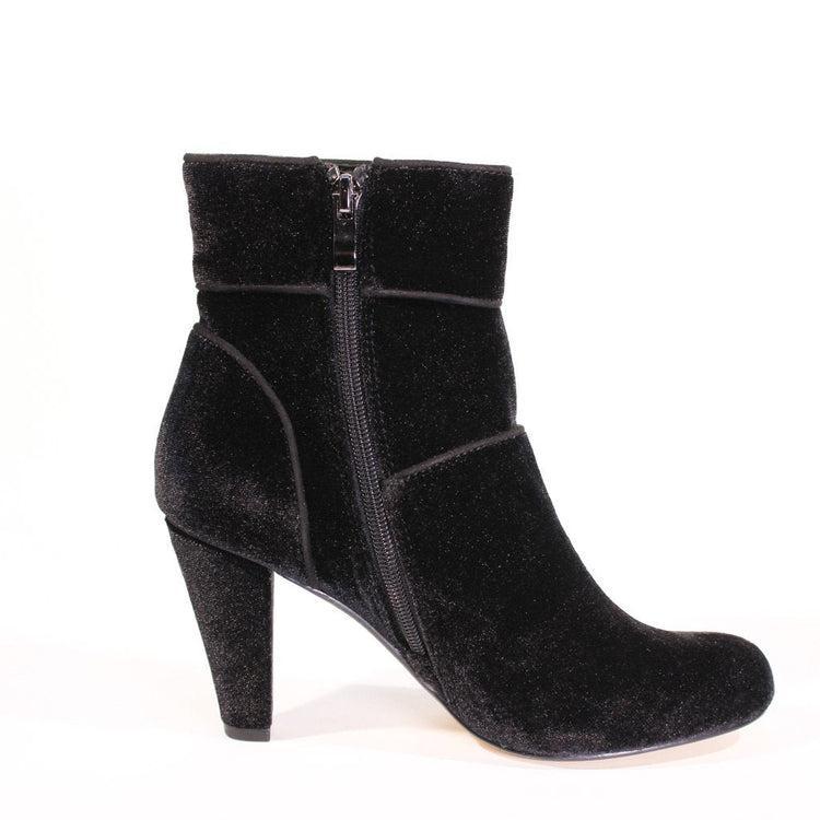 Topaz Velvet Booties Product Image