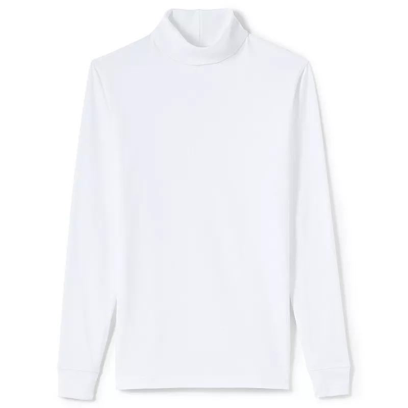 Big & Tall Lands End Super-T Turtleneck, Mens Product Image